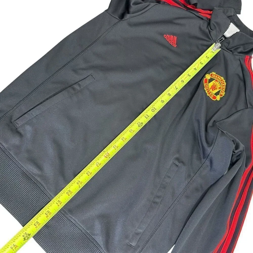 Adidas Manchester United Track Jacket Black Size Small